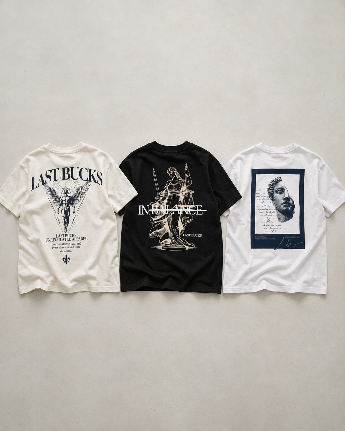 Drie Last Bucks shirts uit de Singles Day selectie